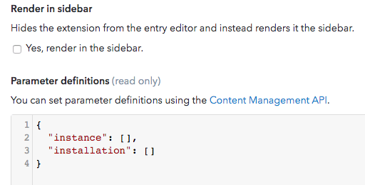 UI extensions - Web app tools | Contentful
